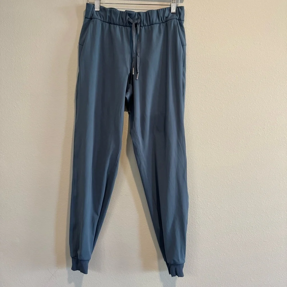 Lululemon On The Fly Jogger Pants Blue 6 - Picture 1 of 7